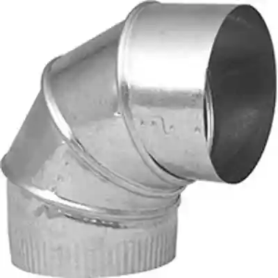 6" GALV. 90-DEG PIPE ELBOW (26 GA) - Arlington Coal & Lumber