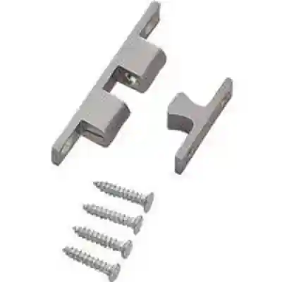 DOUBLE BALL CATCH 2" STN CHRME - Arlington Coal & Lumber