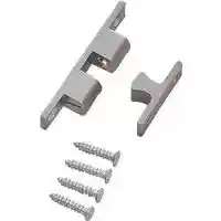 Main 1 - DOUBLE BALL CATCH 2" STN CHRME - Arlington Coal & Lumber