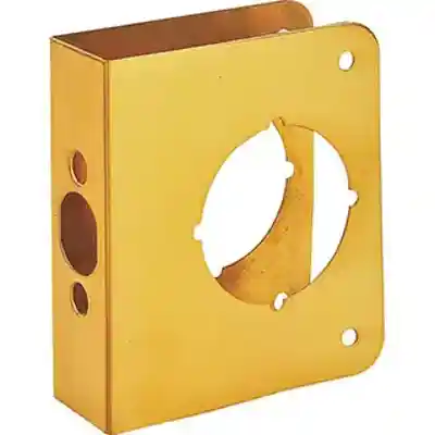 DOOR REINFORCER 4X4.5 SOL BRS - Arlington Coal & Lumber