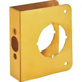 Main 1 - DOOR REINFORCER 4X4.5 SOL BRS - Arlington Coal & Lumber