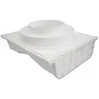 Main 1 - LAMBRO EAVE VENT 4IN WHITE PLSTC SIDE (164W) - Arlington Coal & Lumber