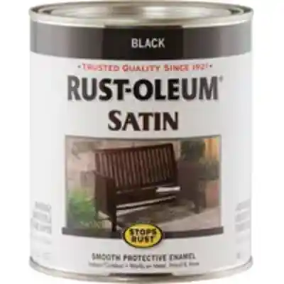 7777502 SATIN BLACK ENAMEL QT - Arlington Coal & Lumber