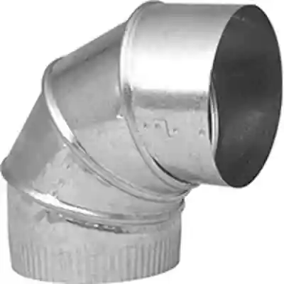 90-DEG (30.GA) 4" GALV PIPE ELBOW  - Arlington Coal & Lumber