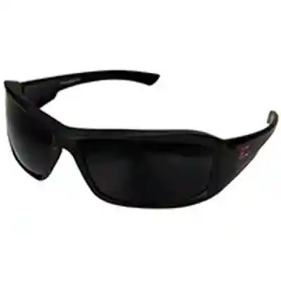 (TXB236) BRAZEAU BLACK W/SMOKE POLARIZED LENS EDGE SAFETY GLASSES  - Arlington Coal & Lumber