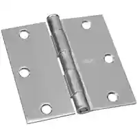 Main 1 - HINGE DOOR SQ 3.5X3.5IN SATNKL - Arlington Coal & Lumber