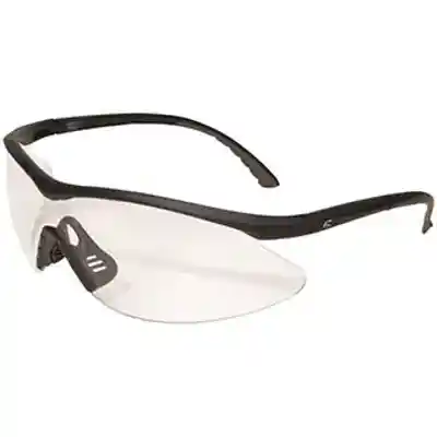 (DB111) BANARAJ BLACK W/CLEAR LENS EDGE SAFETY GLASSES  - Arlington Coal & Lumber
