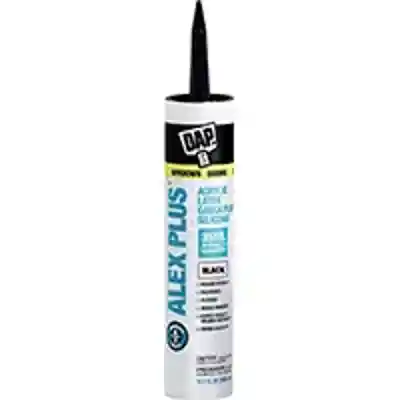 DAP ALEX BLACK CAULKING 10.1 OZ (18126) - Arlington Coal & Lumber