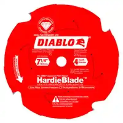 DIABLO 7-1/4" FIBERCEMENT BLADE (4 TOOTH) - Arlington Coal & Lumber