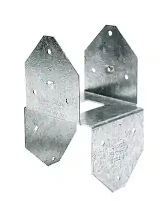 SIMPSON BCS2-2/4 DOUBLE SHEAR POST CAP ZMAX COATING (DBL-2X'S TO 4X POST) - Arlington Coal & Lumber