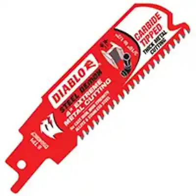 DIABLO DS0408CF BLADE RECIP 4IN 8TPI - Arlington Coal & Lumber