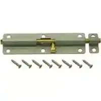 Main 1 - BARREL BOLT 6IN LOCKABLE GALV - Arlington Coal & Lumber