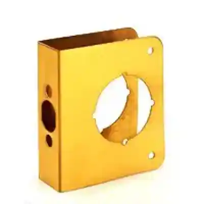 DOOR REINFORCER 4.25"X4.5" PB - Arlington Coal & Lumber