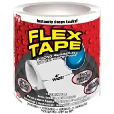 TAPE FLEX WHITE 4IN X 5FT - Arlington Coal & Lumber