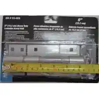 Main 1 - BARREL BOLT 6IN LOCKABLE GVNZD - Arlington Coal & Lumber