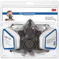 Main 1 - 6311PA1-A/R6311 PNT SPRY PEST RESPIRATOR PNT SPRY HALF FACE - Arlington Coal & Lumber