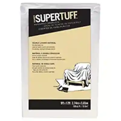SUPERTUFF 9 X 12 FT PAPER/POLY DROPCLOTH (02301) - Arlington Coal & Lumber