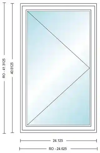 Main 1 - ANDERSEN C135R WHT CSMT UNIT HIGH PERF LOW E4 INSUL GLASS # 1309447 - Arlington Coal & Lumber