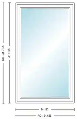 ANDERSEN C135/A351 STAT UNIT UNIT. HI PERF LOW E4 INSUL GLASS # 1307116 - Arlington Coal & Lumber