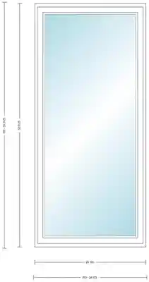 ANDERSEN C145/A451S STAT WHT CSMT UNIT HIGH PERF LOW E4 INSUL GLASS # 1307099 - Arlington Coal & Lumber