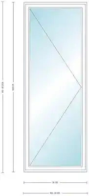 ANDERSEN C155(R) CSMT UNIT WHTE, HIGH PERF INSUL GLASS # 1309462 - Arlington Coal & Lumber