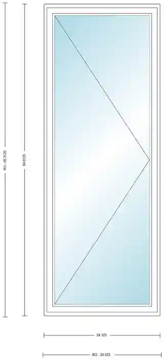 Main 1 - ANDERSEN C155(R) CSMT UNIT WHTE, HIGH PERF INSUL GLASS # 1309462 - Arlington Coal & Lumber
