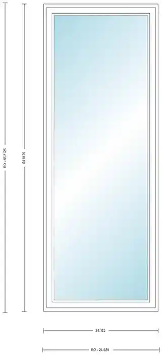Main 1 - ANDERSEN C155(S) CSMT UNIT HIGH PERF INSUL GLASS # 1307115 - Arlington Coal & Lumber
