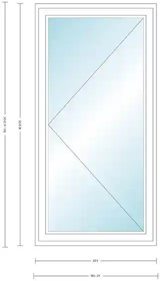 Main 1 - ANDERSEN CN135L  WHT CSMT UNIT HIGH PERF LOW E4 INSUL GLASS # 1309410 - Arlington Coal & Lumber