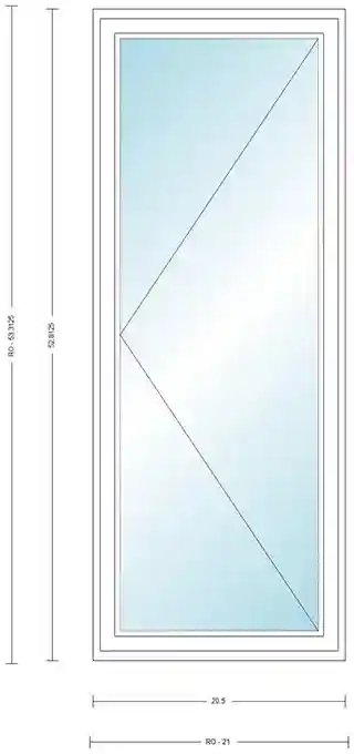 Main 1 - ANDERSEN CN145L WHT CSMT UNIT HIGH PERF LOW E4 INSUL GLASS # 1309415 - Arlington Coal & Lumber