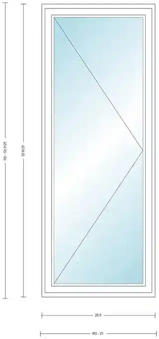 Main 1 - ANDERSEN CN145R WHT CSMT UNIT HIGH PERF INSUL GLASS # 1309451 - Arlington Coal & Lumber