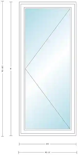 Main 1 - ANDERSEN CN14L WHT CSMT UNIT HIGH PERF LOW E4 INSUL GLASS # 1309414 - Arlington Coal & Lumber