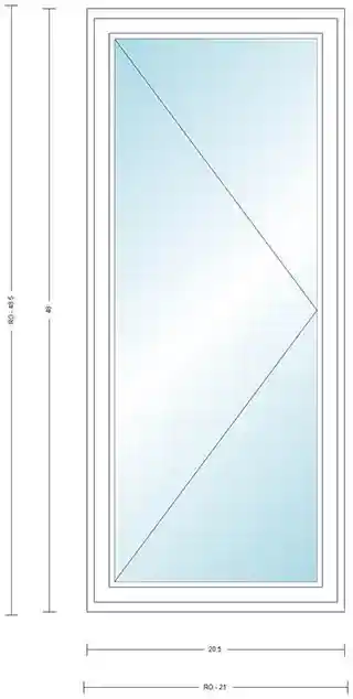 Main 1 - ANDERSEN CN14R  CSMT UNIT HIGH PERF LOW E INSUL GLASS # 1309450 - Arlington Coal & Lumber