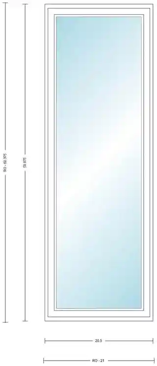 Main 1 - ANDERSEN CN15/AN51 STAT WHT CSMT UNIT. HIGH PERF LOW E4 INSUL GLASS # 1307091 - Arlington Coal & Lumber
