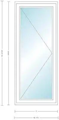 ANDERSEN CR135(R) CASEMENT UNIT, WHITE, HP INSUL GLASS # 1309445 - Arlington Coal & Lumber