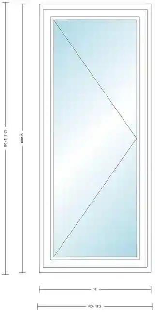 Main 1 - ANDERSEN CR135(R) CASEMENT UNIT, WHITE, HP INSUL GLASS # 1309445 - Arlington Coal & Lumber