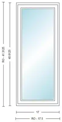ANDERSEN CR135 STAT CASEMNTUNIT, WHITE, HP INSUL GLASS # 1307117 - Arlington Coal & Lumber