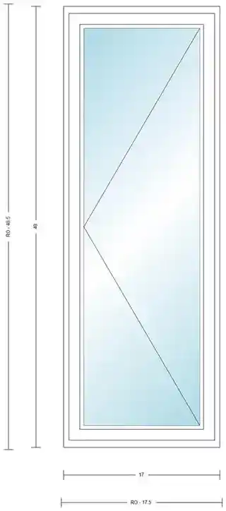 Main 1 - ANDERSEN CR14(L) CASEMENT UNIT, WHITE, HP INSUL GLASS # 1309413 - Arlington Coal & Lumber