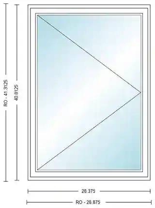 Main 1 - ANDERSEN CW135(R) CASEMENT UNIT. HIGH PERF INSUL GLASS # 1309448 - Arlington Coal & Lumber