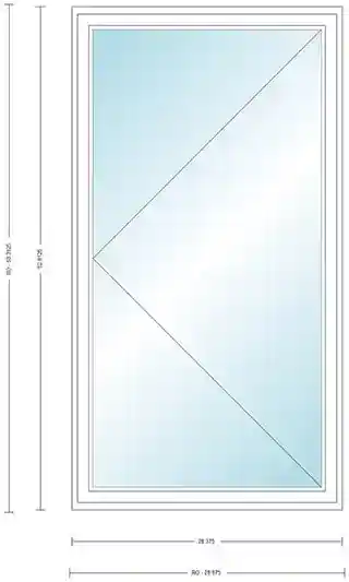 Main 1 - ANDERS CW145 L CASEMENT UNTHIGH PERF INSUL GLASS # 1309417 - Arlington Coal & Lumber