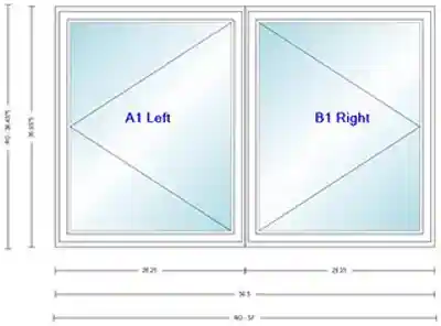 ANDERSEN CW23 CASEMENT UNITHIGH PERF INSUL GLASS # 1309480 - Arlington Coal & Lumber