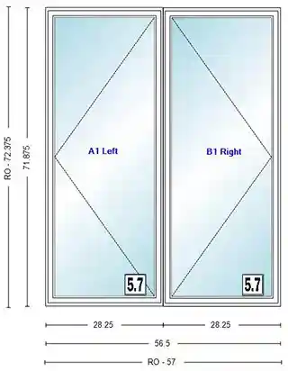 Main 1 - ANDERSEN CW26 CASEMENT UNITHIGH PERF INSUL GLASS. # 1309496 - Arlington Coal & Lumber
