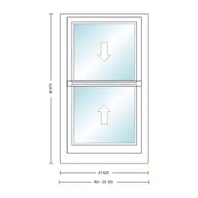 ANDERSEN 400 SERIES TW18210 DH UNIT HIGH PERF LOW-E4 GLASS # 1611840 - Arlington Coal & Lumber