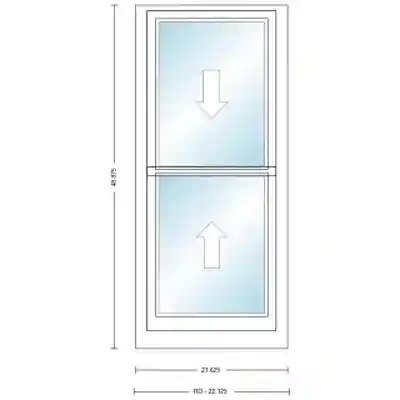 ANDERSEN 400 SERIES TW18310 DH UNIT HIGH PERF LOW-E4 GLASS # 9168781 - Arlington Coal & Lumber