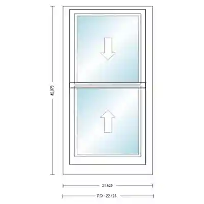 ANDERSEN 400 SERIES TW1832 DH UNIT HIGH PERF LOW-E4 GLASS # 1611841 - Arlington Coal & Lumber