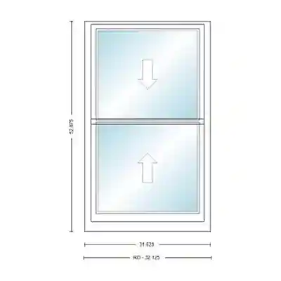 ANDERSEN 400 SERIES TW2642 WHT DH UNIT HIGH PERF LOW- E4 GLASS # 1600070 - Arlington Coal & Lumber
