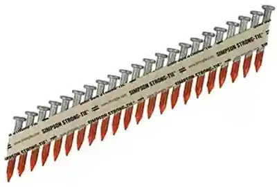 SIMPSON 1-1/2" .131 HD GALV JOIST HNGR NAILS (500 CT) PAPER TAPE (N8HDGPT500) - Arlington Coal & Lumber