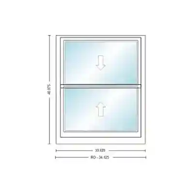 ANDERSEN 400 SERIES TW2832 WHT DH UNIT HIGH PERF LOW- E4 GLASS # 1611865 - Arlington Coal & Lumber