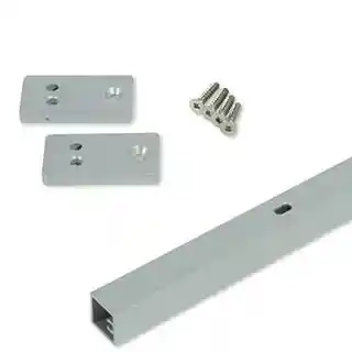 Main 1 - FEENEY CABLE-RAIL #7647 SILVER 46" INTERMEDIATE *STAIR* PICKET FOR STAIR 36"-42" HEIGHT ** NOTE: 7649 ON PKG. ** - Arlington Coal & Lumber