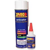 Main 2 - FIBER-GUTTER 2P-10 SPRAY ACTIVATOR (12 OZ.) & 2P-10 (THICK) ADHESIVE (2.25 OZ.)  8276001 - Arlington Coal & Lumber