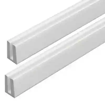 96" PVC C-CHANNEL WHITE CAP FOR PVC LATTICE PANELS - Arlington Coal & Lumber